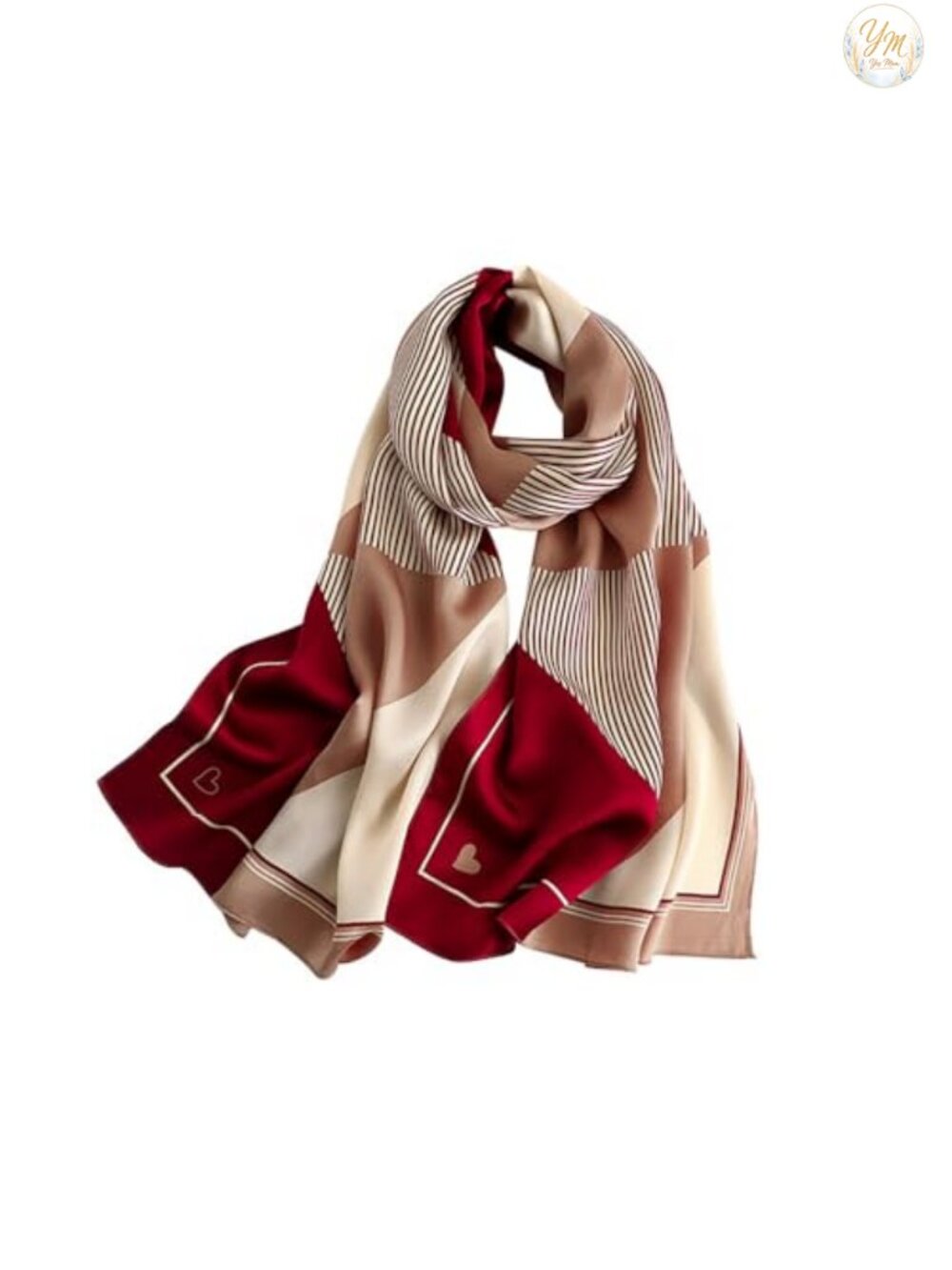 100% Mulberry Silk Long Scarf Women Large Oblong Shawl Wrap